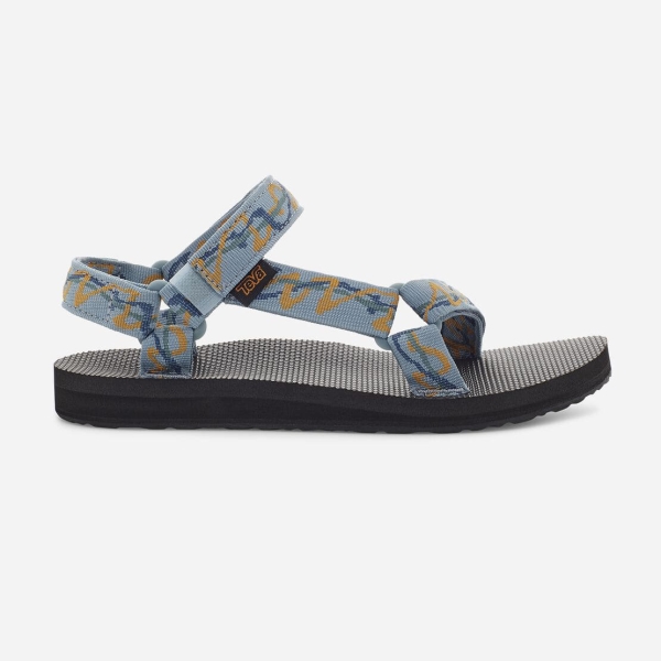 Hungary Teva Original Universal - Női Szandál Kék / Sárga - 531-TQDPG